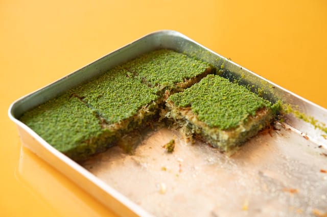 Pistachio Kunafa.